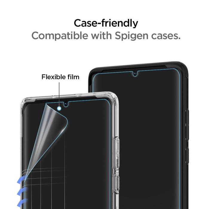 UTGATT5 - SPIGEN Skärmskydd Neo Flex Hd Huawei P30 Pro 2-PACK