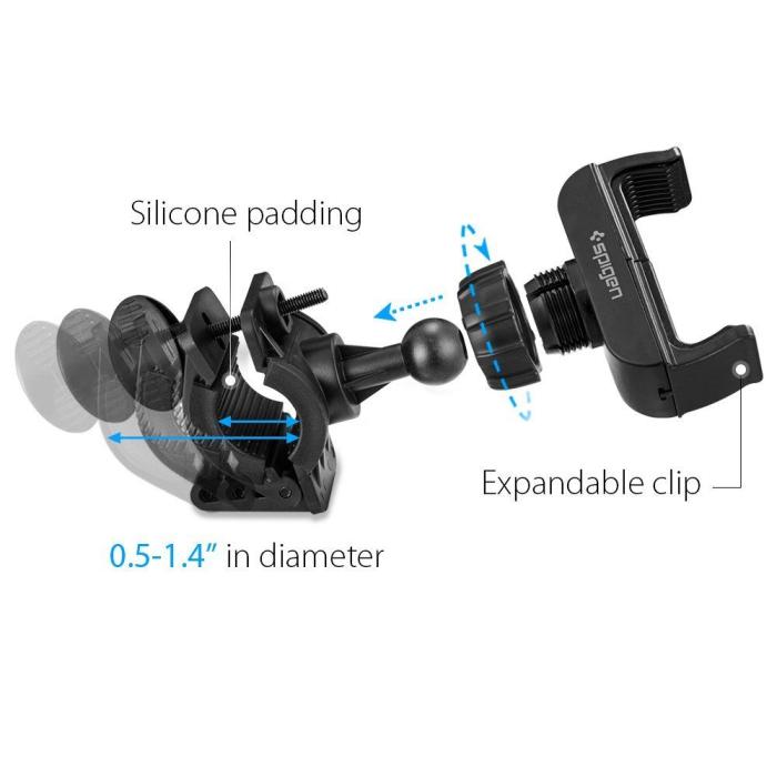 UTGATT - Spigen A250 Bike Mount - Svart