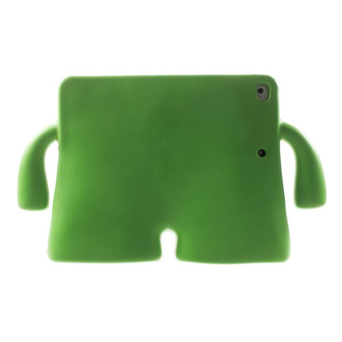 OEM - 3D Cartoon skal för iPad 9.7 (2018) - 9.7 (2017) - Air 2 - Air - Grön