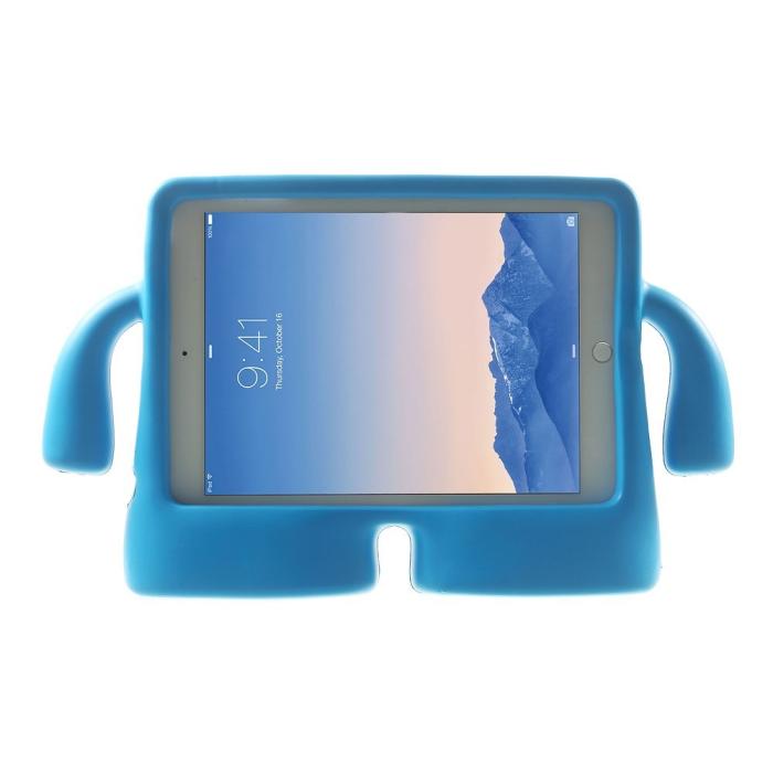 OEM - 3D Cartoon skal för iPad Air - Air 2 - 9.7 (2018) - 9.7 (2017) - Blå