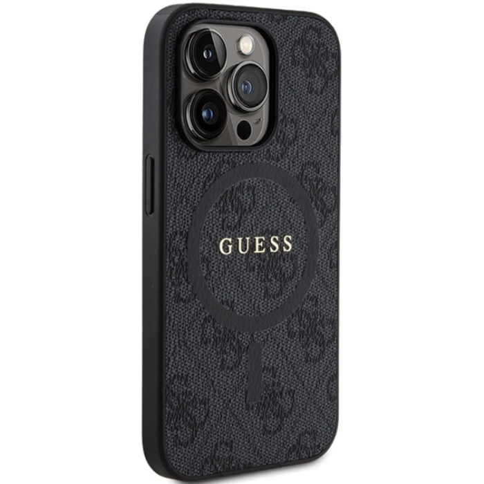 Guess - Guess Mobilskal till iPhone 13/13 Pro Magsafe Collection - Svart