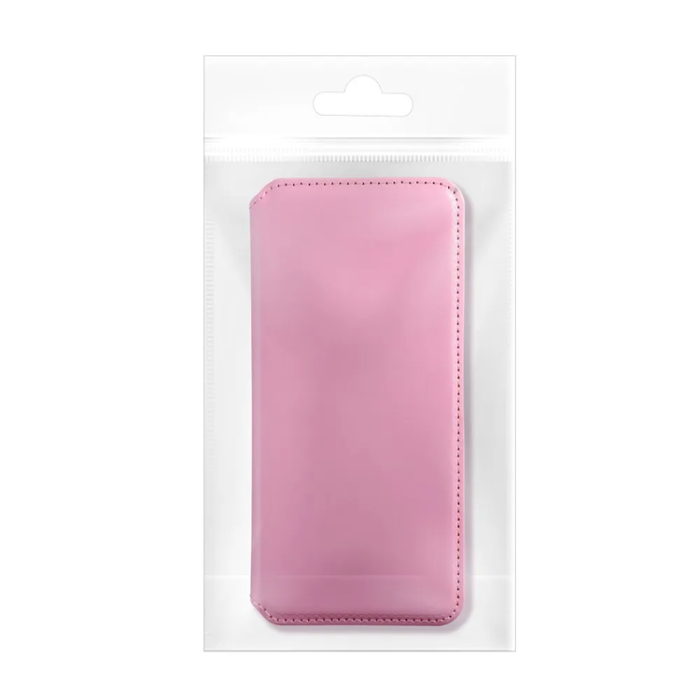 OEM - iPhone 15 Plus Plånboksfodral Dual Pocket - Rosa