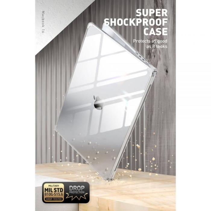 UTGATT1 - SupCase Unicorn Beetle Skal Macbook Pro 16 2021 - Clear