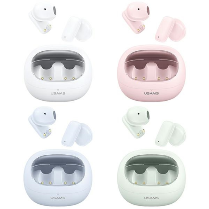 USAMS - USAMS In-Ear Hörlurar Bluetooth TWS TD Series - Rosa