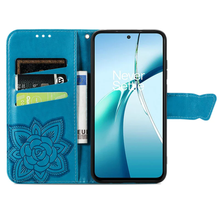 A-One Brand - Xiaomi 15 Ultra Plånboksfodral Butterfly Pattern - Blå