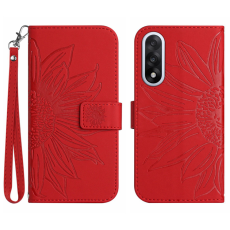A-One Brand - OnePlus Nord 5 Plånboksfodral Sunflower Imprint - Röd