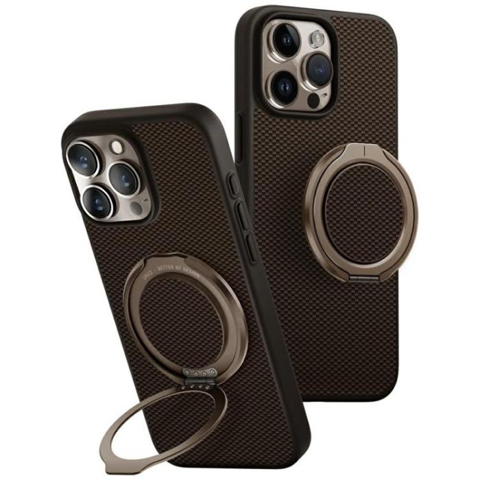 UNIQ - UNIQ iPhone 16 Pro Max Mobilskal MagSafe Keva Air GripFit - Brun
