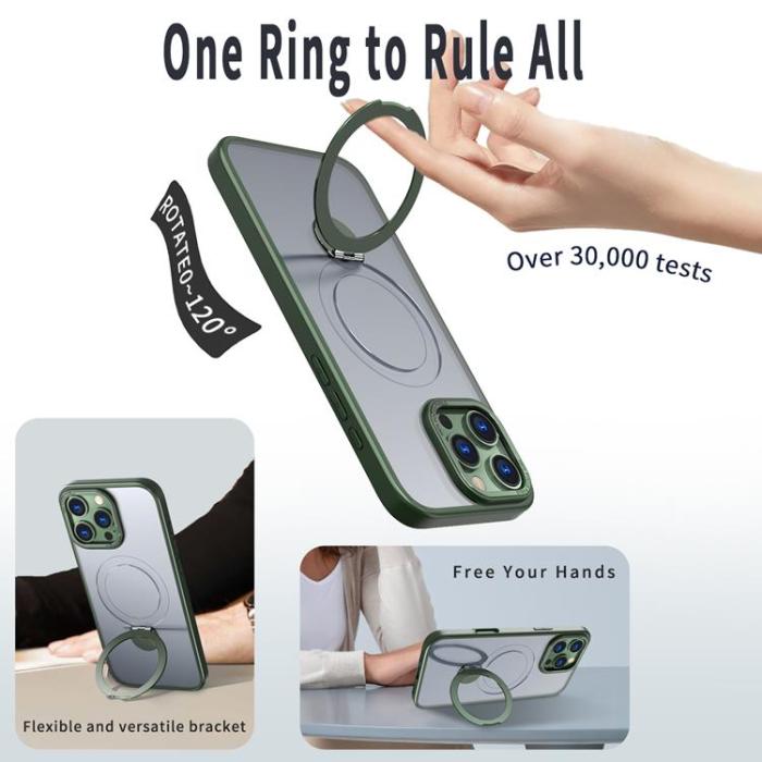 A-One Brand - iPhone 14 Pro Mobilskal MagSafe Rotating Kickstand