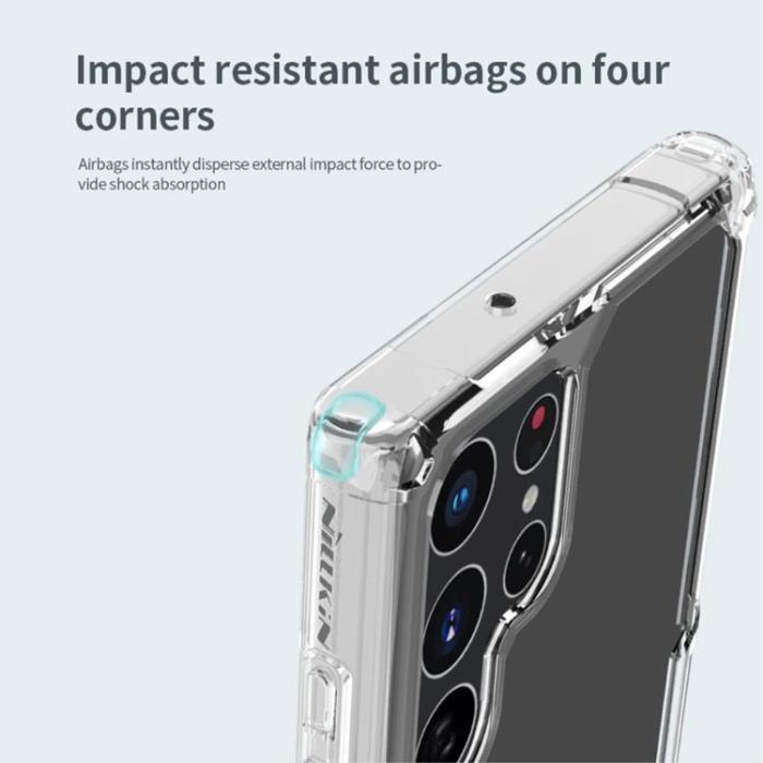 Nillkin - Nillkin Nature Skal Galaxy S22 Ultra 5G - Transparent