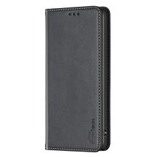 BINFEN COLOR - BINFEN Samsung Galaxy A57 Fodral KonstL&auml;der - Svart