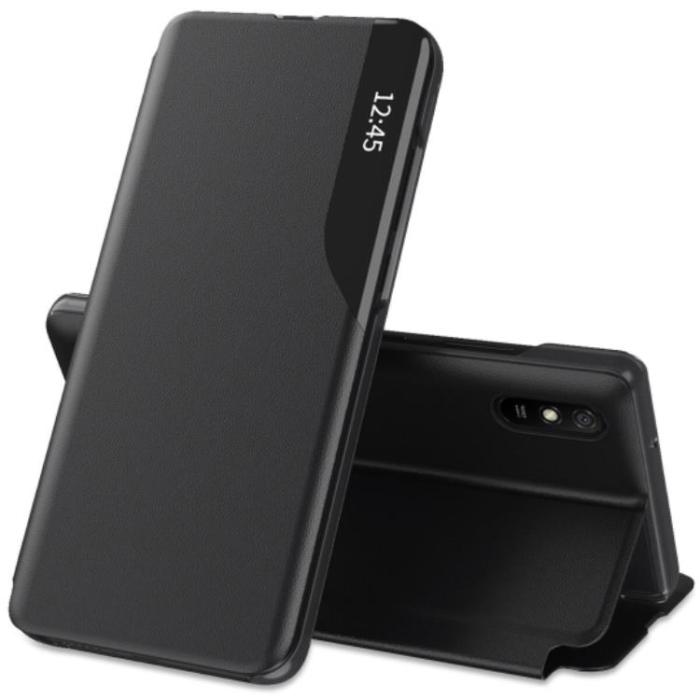 Tech-Protect - Tech-Protect Xiaomi Redmi 9A Mobilfodral Smart View - Svart