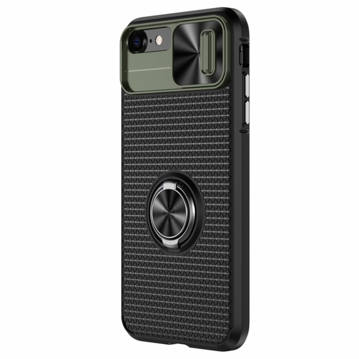 A-One Brand - iPhone 7/8/SE (2020/2022) Mobilskal Ringhållare Kickstand - Grön