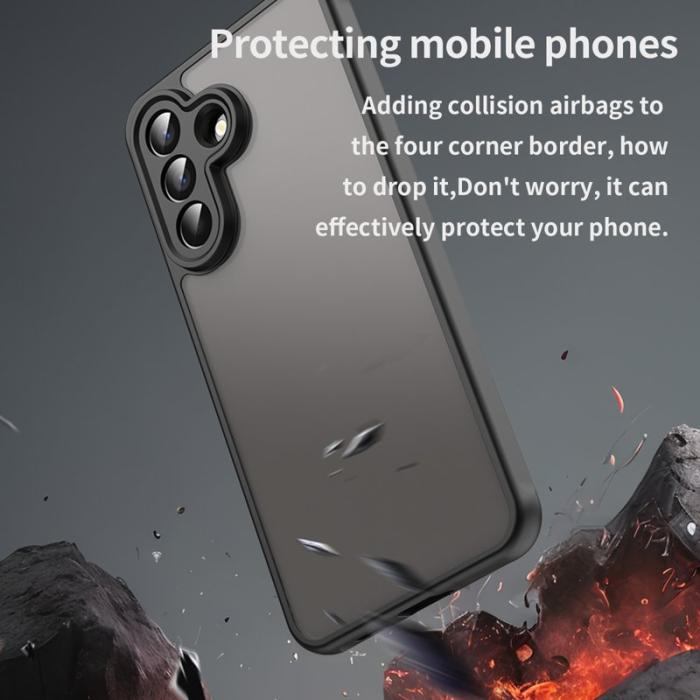 OEM - Mobilskal till Samsung Galaxy A57 Plast Drop Proof Airbags - Svart