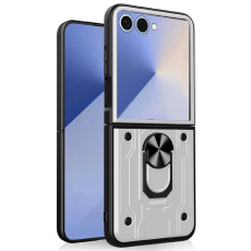 A-One Brand - Galaxy Z Flip 7 Mobilskal Kickstand - Vit