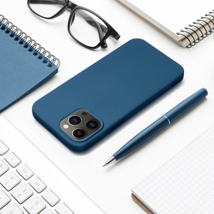 OEM - iPhone 15 Pro Mobilskal Silicone - Blå