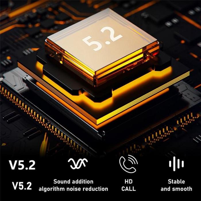 HILEO - HILEO Single In-Ear Trådlösa Hörlur Bluetooth Business Hi6 - Svart