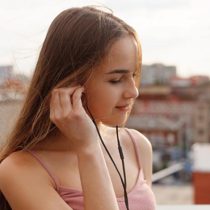 Forcell - Forcell In-ear Hörlurar Highfi Premuim Sound - Svart