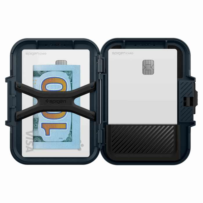 Spigen - Spigen Universal Magsafe Korthållare Lock Fit - Metal Slate