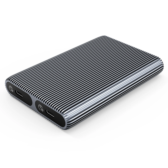 ORICO - Orico Dual Disk Caddy för Två Enheter M.2 NVME USB-C 3.2 10Gb/s