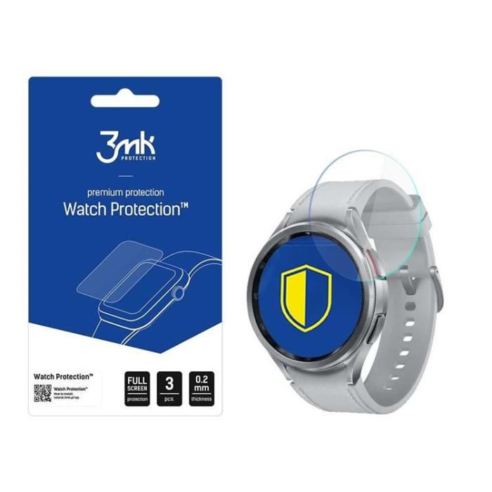 3MK - 3MK Galaxy Watch 6 (43mm) Classic Lite Hybrid Okrossbart Glas FlexibleGlass