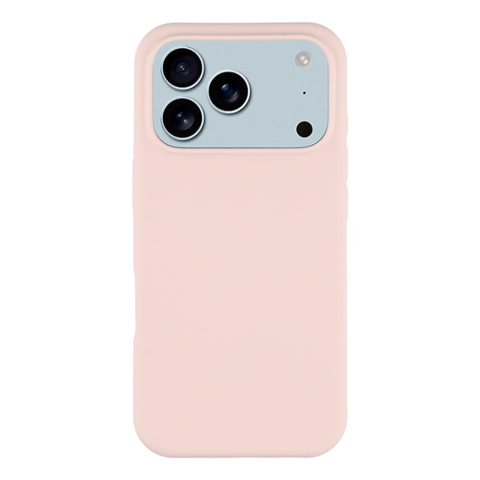 A-One Brand - iPhone 17 Pro Max Mobilskal Solid Silikon Shockproof - Rosa