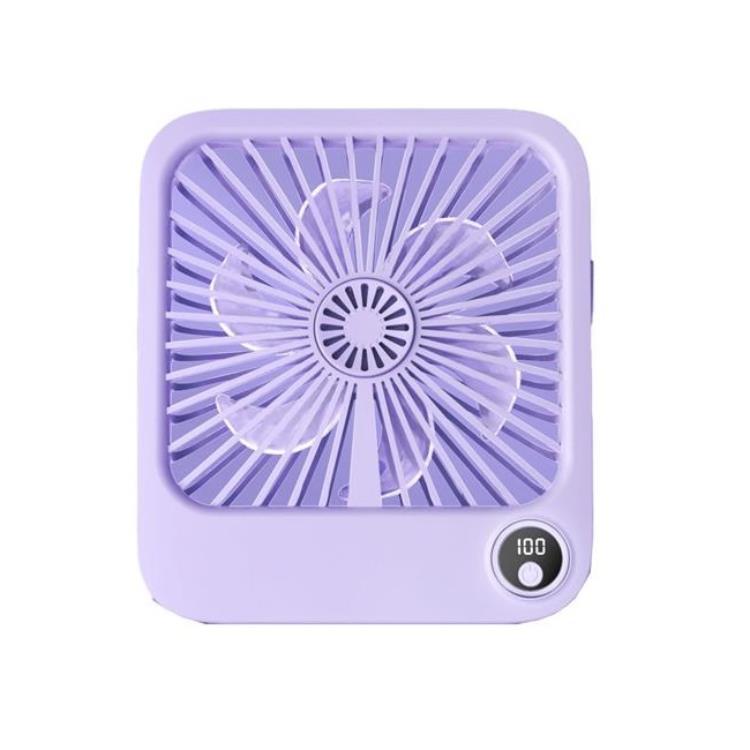 Skrivbordsfläkt med Justerbart Stativ W30 - Lila | 264 | AlltMobil