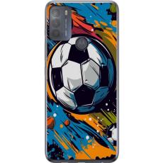 iSecrets - Mobilskal till Motorola Moto G50 med Fotbollar