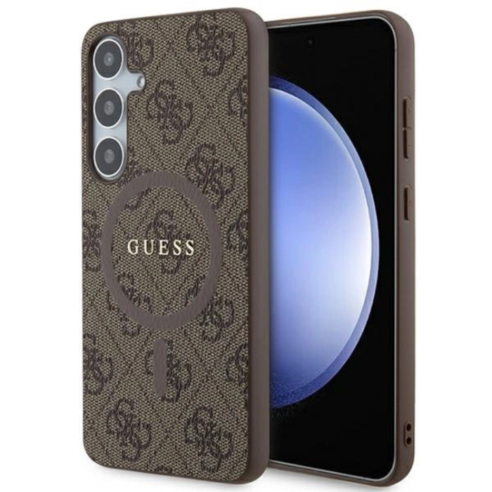 Guess - Guess Galaxy S24 Mobilskal Magsafe Collection - Brun
