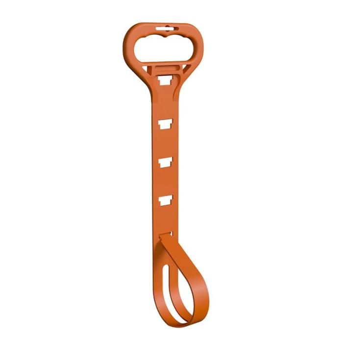 D-LINE - D-LINE Kabelhängare Orange Återanvändbar Orange