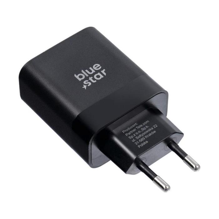 Blue Star - Blue Star Supersnabb laddare 45W med USB C-uttag 3A med PD och QC 4.0