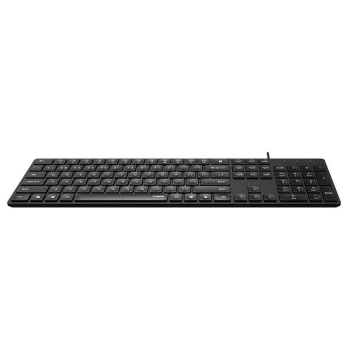 Rapoo - RAPOO Tangentbord NK8020 USB Kabelansluten Svart
