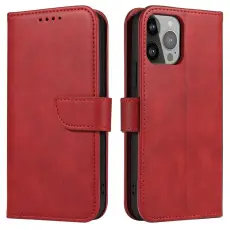 OEM - Galaxy S23 Ultra Plånboksfodral Magnet - Röd