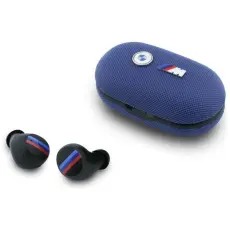 BMW - BMW TWS In-Ear H&ouml;rlurar Bluetooth ENC Metal Logo - Bl&aring;
