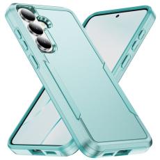 OEM - Mobilskal f&ouml;r Samsung Galaxy S26 PC + TPU Milit&auml;rklassad - Gr&ouml;n