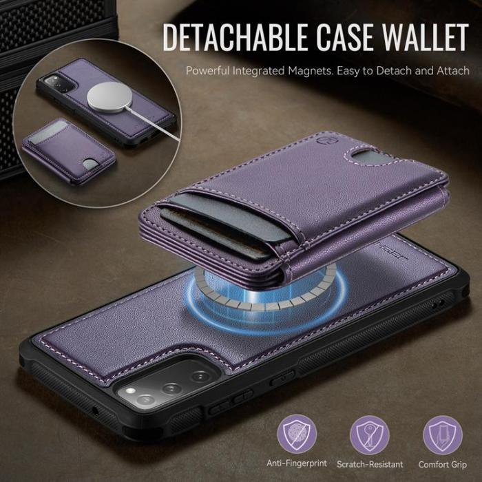 OEM - JEEHOOD Samsung Galaxy S20 FE Fodral Konstläder - Lila