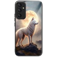 OEM - Mobilskal f&ouml;r Samsung Galaxy S26 M&ouml;nstertryck H&auml;rdat glas TPU - Vit