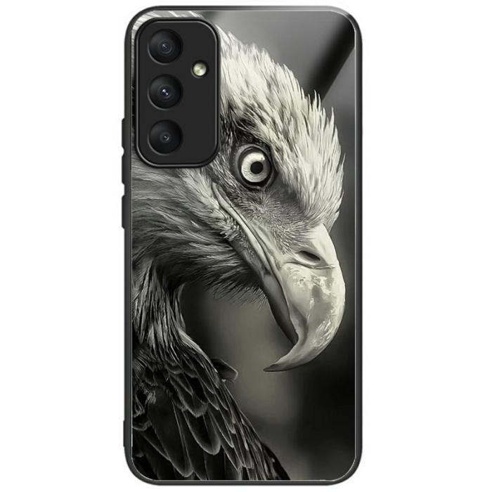 OEM - Mobilskal för Samsung Galaxy S26 Mönstertryck Härdat glas TPU - Grå