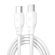 WIWU - WIWU USB-C Till USB-C 67W Kabel 1m Pioneer - Vit