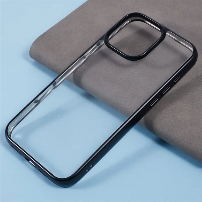 KIGC - KIGC iPhone 16 Pro Max Mobilskal Ice Silk - Svart