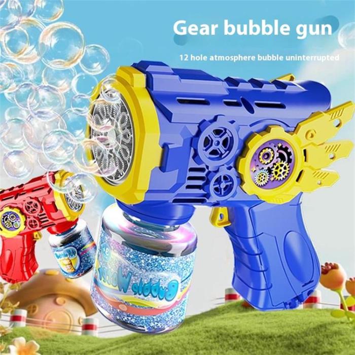 OEM - Bubbelpistol med 1 Flaska Påfyllningslösning för Barn (Ålder 3+)