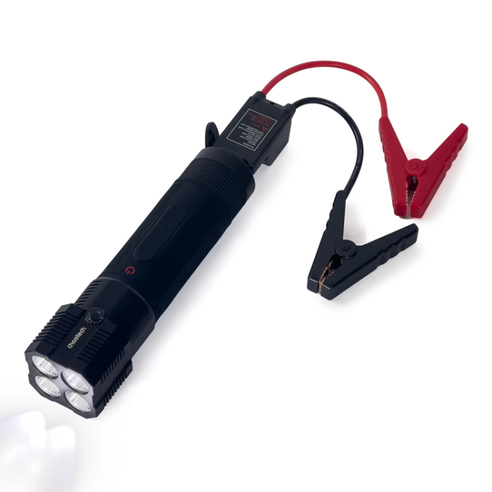 Choetech - Chotech Starthjälp Powerbank 8000mAh Led FlashLight - Svart