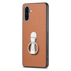 CASENEO - D.G Ming Samsung Galaxy A56 5G Fodral KonstL&auml;der - Brun