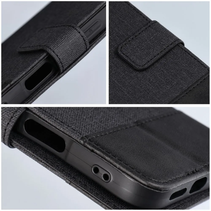 OEM - Xiaomi Redmi Note 14 4G Plånboksfodral Gomma - Svart