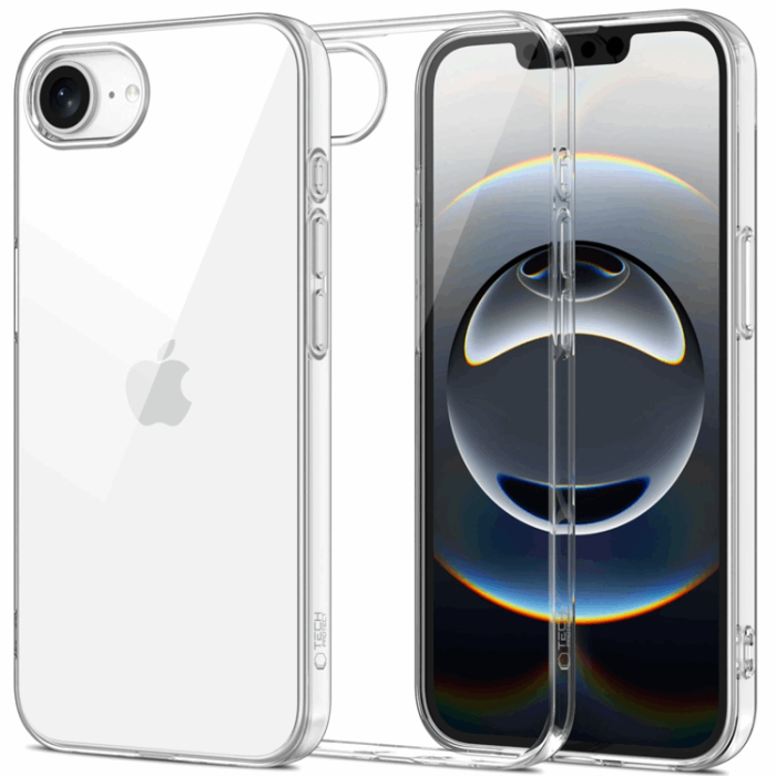 Tech-Protect - Tech-Protect iPhone 16e Mobilskal Flexair - Clear