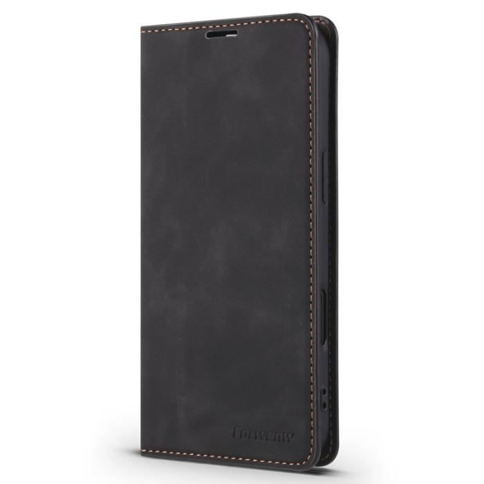 FORWENW - FORWENW iPhone Air Plånboksfodral Konstläder - Svart