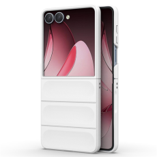A-One Brand - Galaxy Z Flip 7 Mobilskal Anti-Drop TPU Rugged - Vit