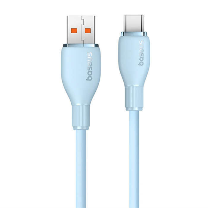 BASEUS - Baseus USB-A - USB-C kabel 100W 2m Pudding - Blå