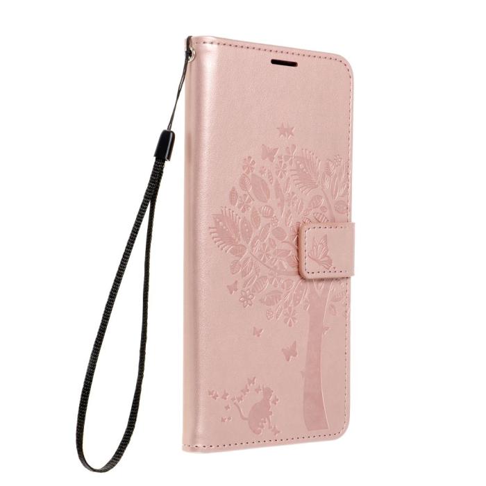Forcell - Forcell Galaxy A13 5G Fodral Mezzo - Träd Rosa Guld