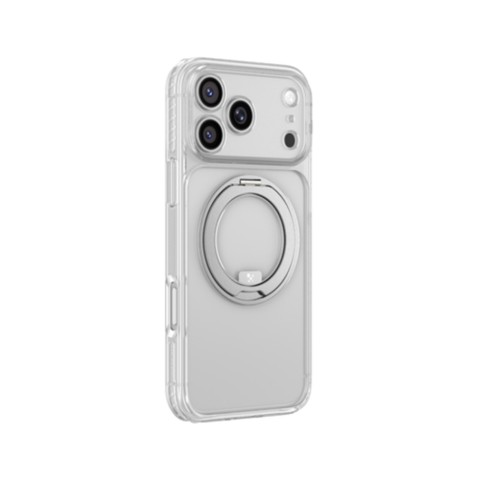 AmazingThing - AmazingThing Mobilskal För iPhone 18 Pro Max/17 Pro Max Magsafe Rotating - Clear