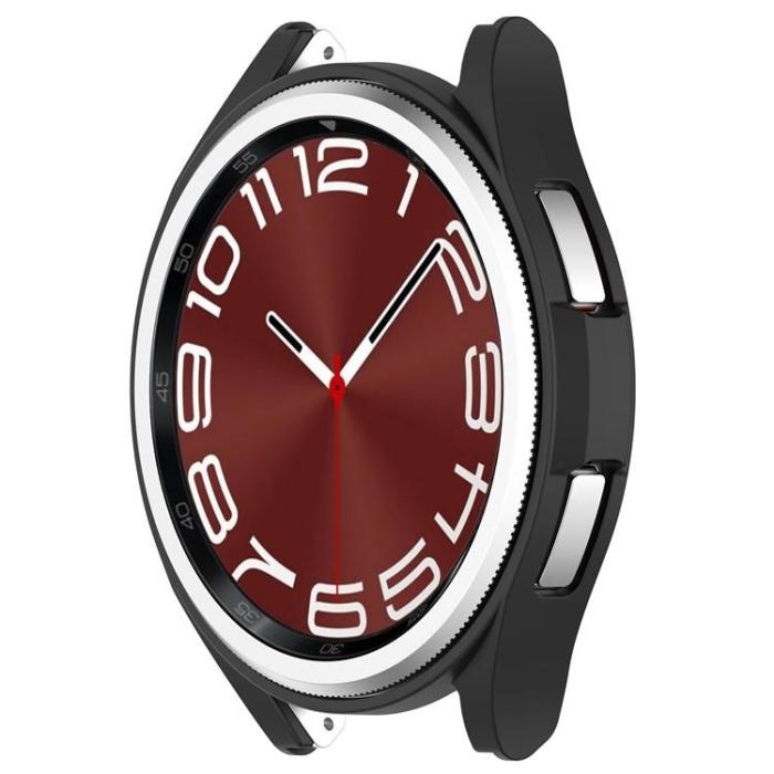 OEM - Galaxy Watch 6 Classic (43mm) Skal Hollowed-out - Svart